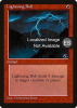 Lightning Bolt - Fourth Edition Foreign Black Border #208