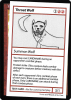 Throat Wolf - Mystery Booster Playtest Cards 2021 #65