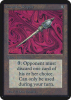 Disrupting Scepter - Limited Edition Alpha #242