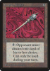 Disrupting Scepter - Limited Edition Beta #243