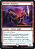 Fervent Champion - Throne of Eldraine Promos #124s