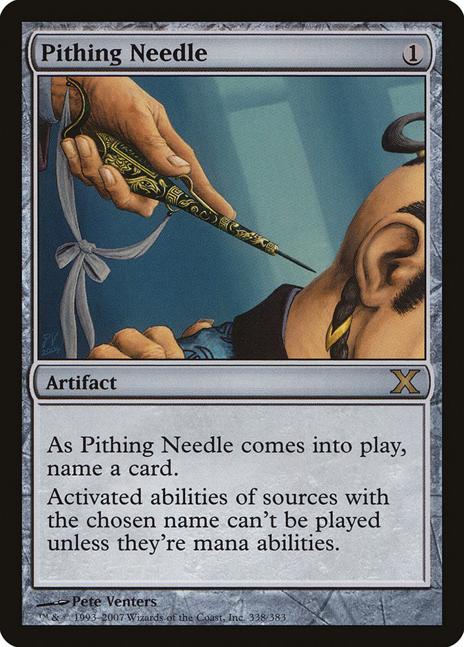 Pithing Needle by Pete Venters #338