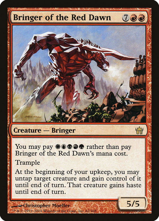 Bringer of the Red Dawn by Christopher Moeller #62