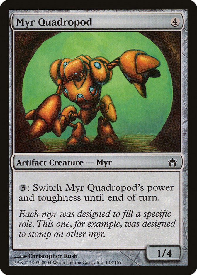 Myr Quadropod by Christopher Rush #138