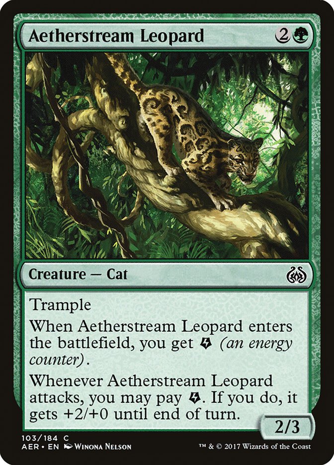 Aetherstream Leopard by Winona Nelson #103