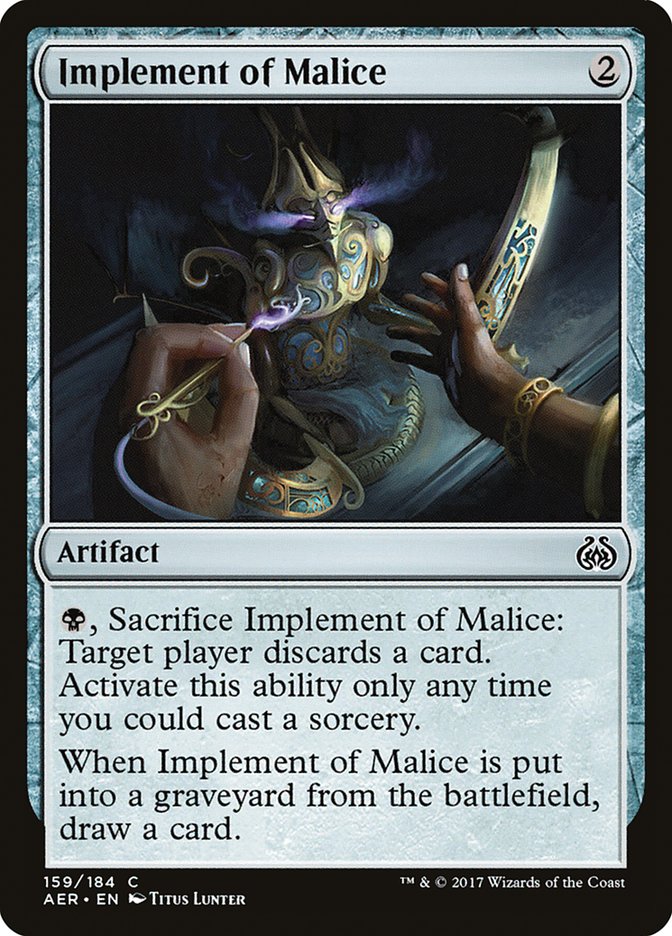 Implement of Malice by Titus Lunter #159