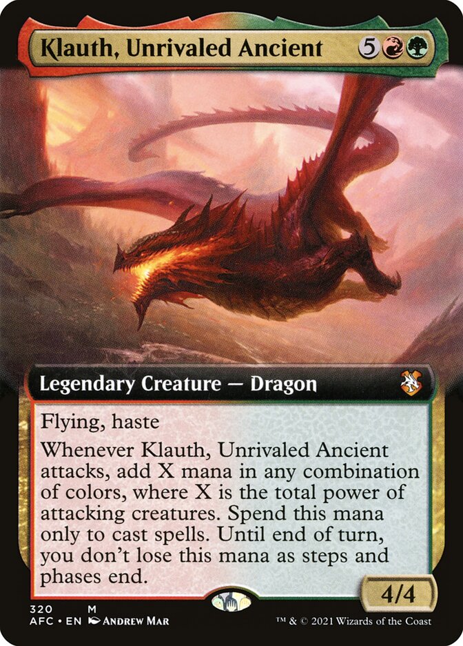 Klauth, Unrivaled Ancient by Andrew Mar #320