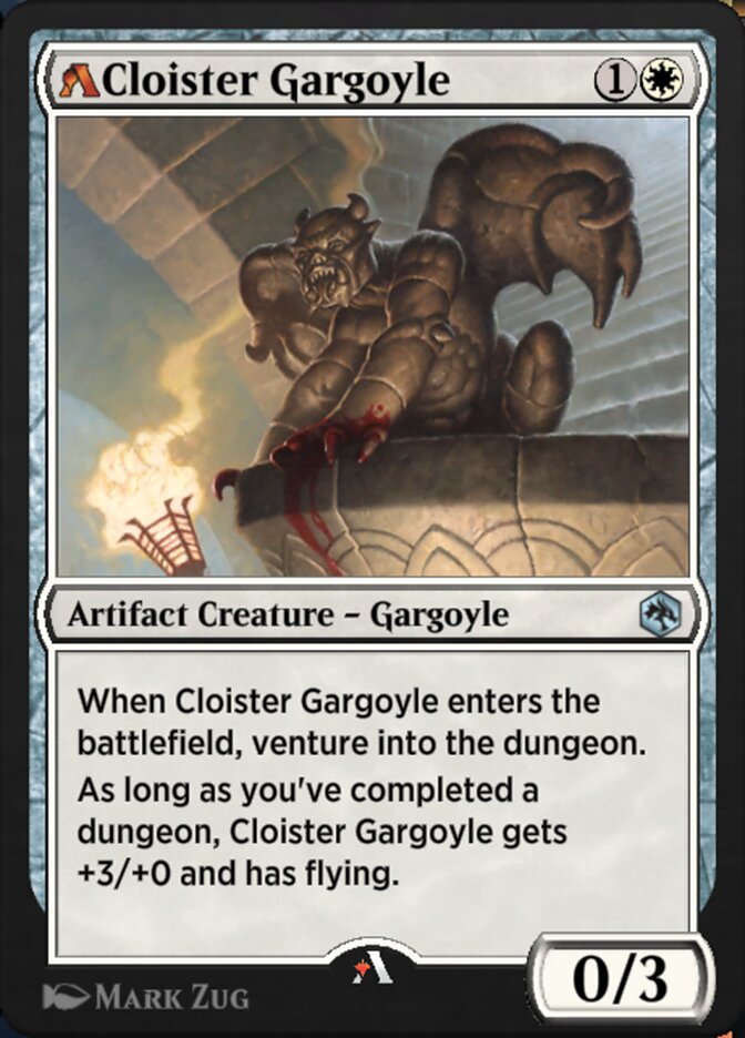 A-Cloister Gargoyle by Mark Zug #A-7