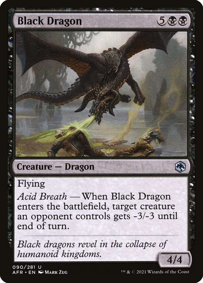 Black Dragon by Mark Zug #90