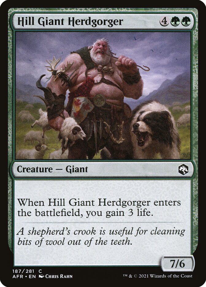Hill Giant Herdgorger by Chris Rahn #187