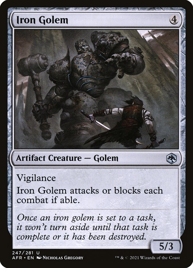 Iron Golem by Nicholas Gregory #247