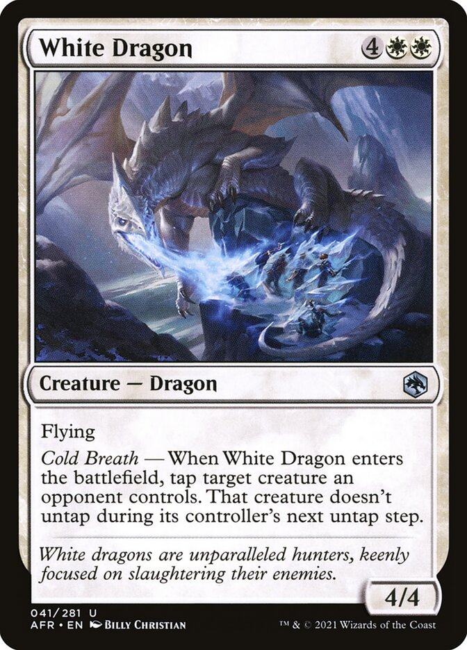 White Dragon by Billy Christian #41