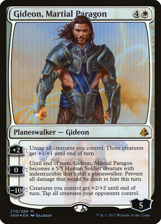 Gideon, Martial Paragon by Daarken #270