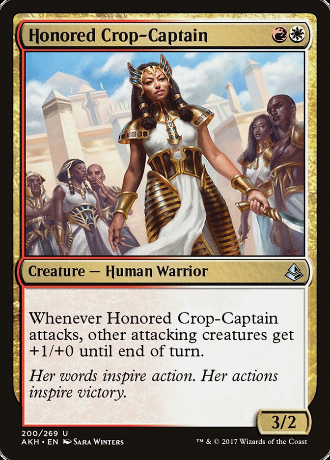 Honored Crop-Captain by Sara Winters #200