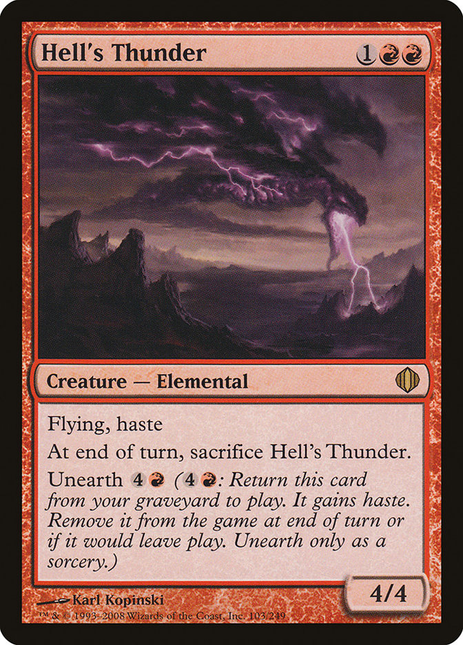 Hell's Thunder by Karl Kopinski #103
