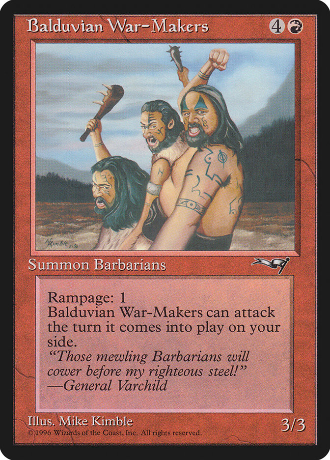 Balduvian War-Makers by Mike Kimble #66a
