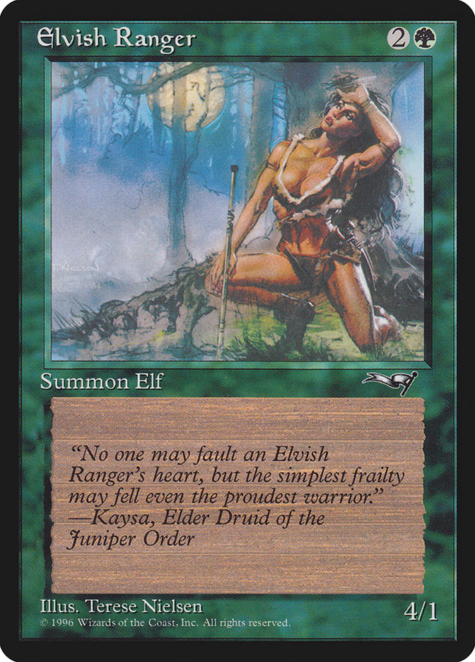 Elvish Ranger by Terese Nielsen #88a