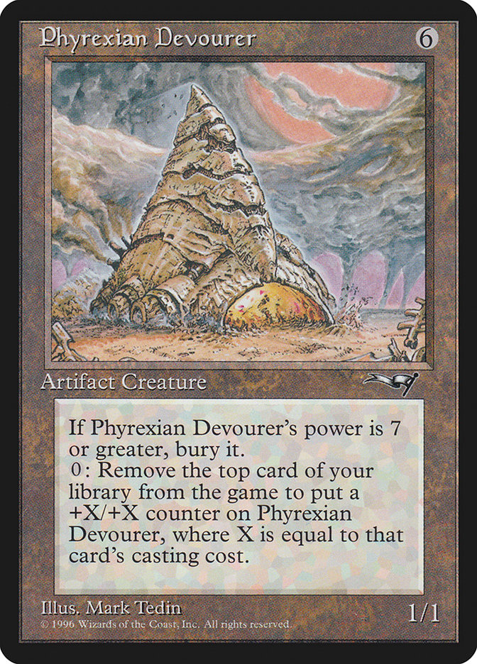 Phyrexian Devourer by Mark Tedin #125