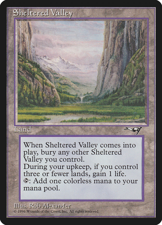 Sheltered Valley by Rob Alexander #142