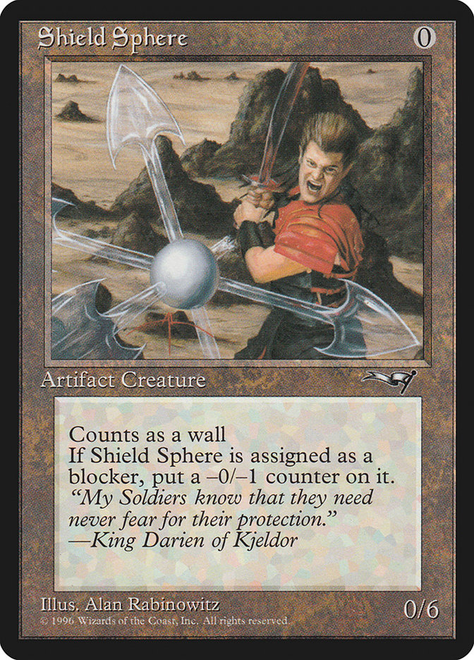 Shield Sphere by Alan Rabinowitz #129
