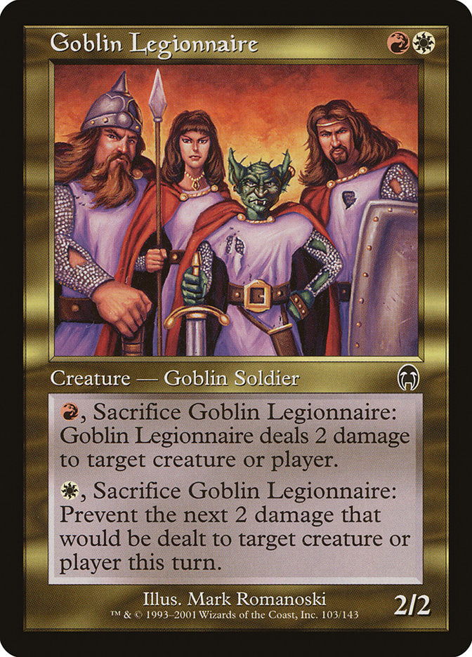 Goblin Legionnaire by Mark Romanoski #103