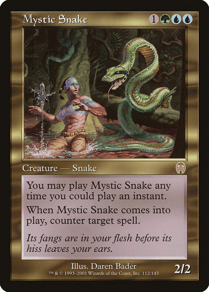 Mystic Snake by Daren Bader #112