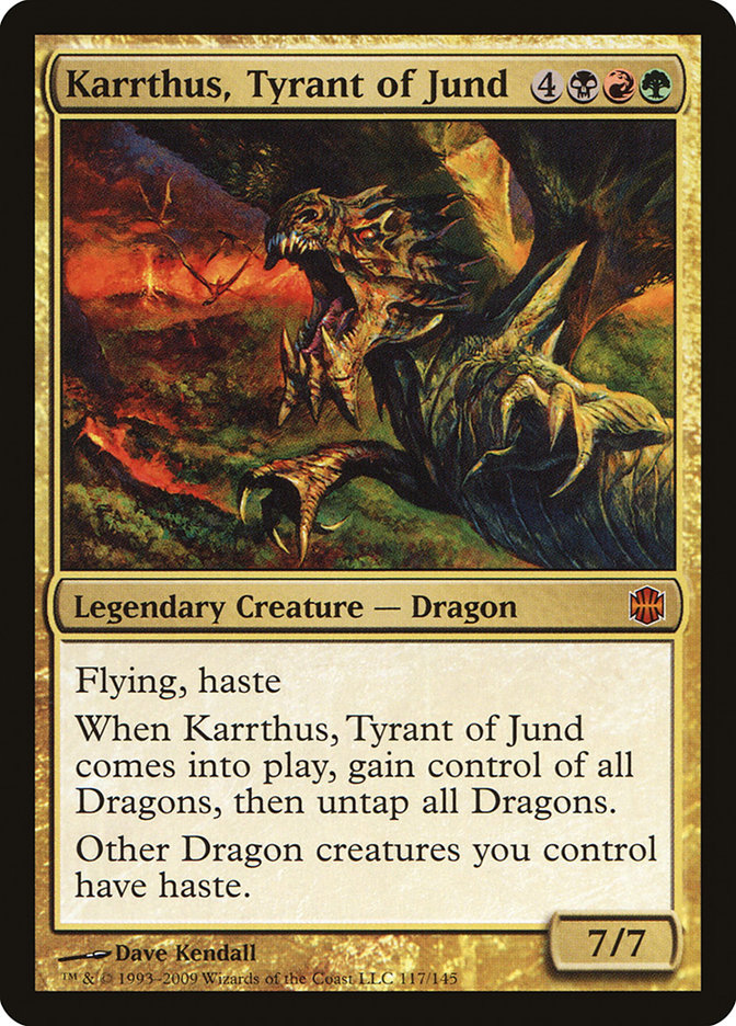 Karrthus, Tyrant of Jund by Dave Kendall #117