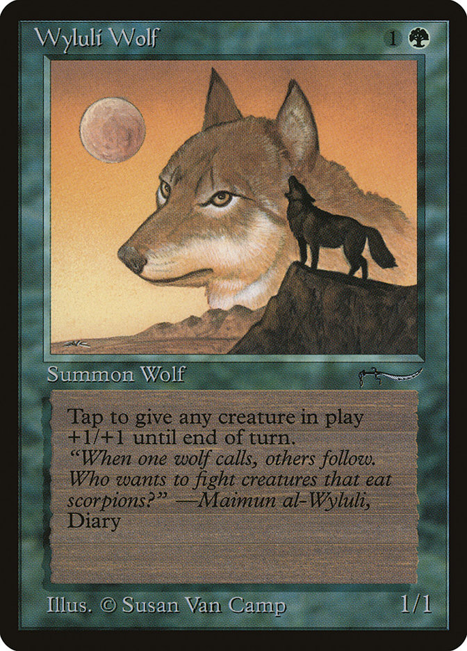 Wyluli Wolf by Susan Van Camp #55