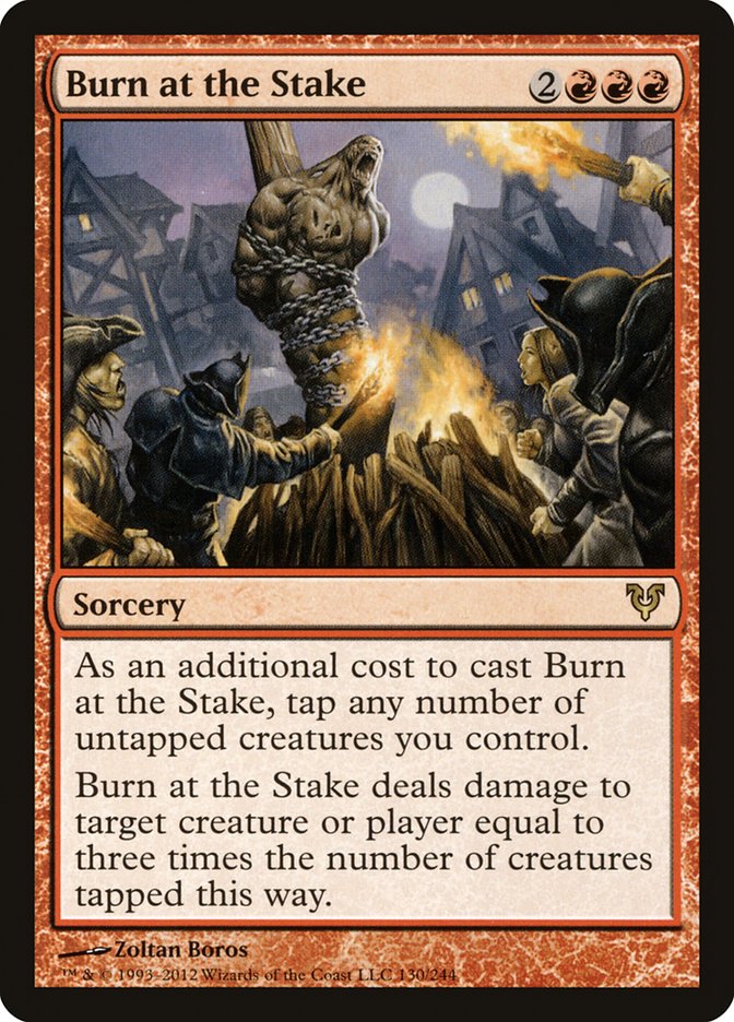 Burn at the Stake by Zoltan Boros #130