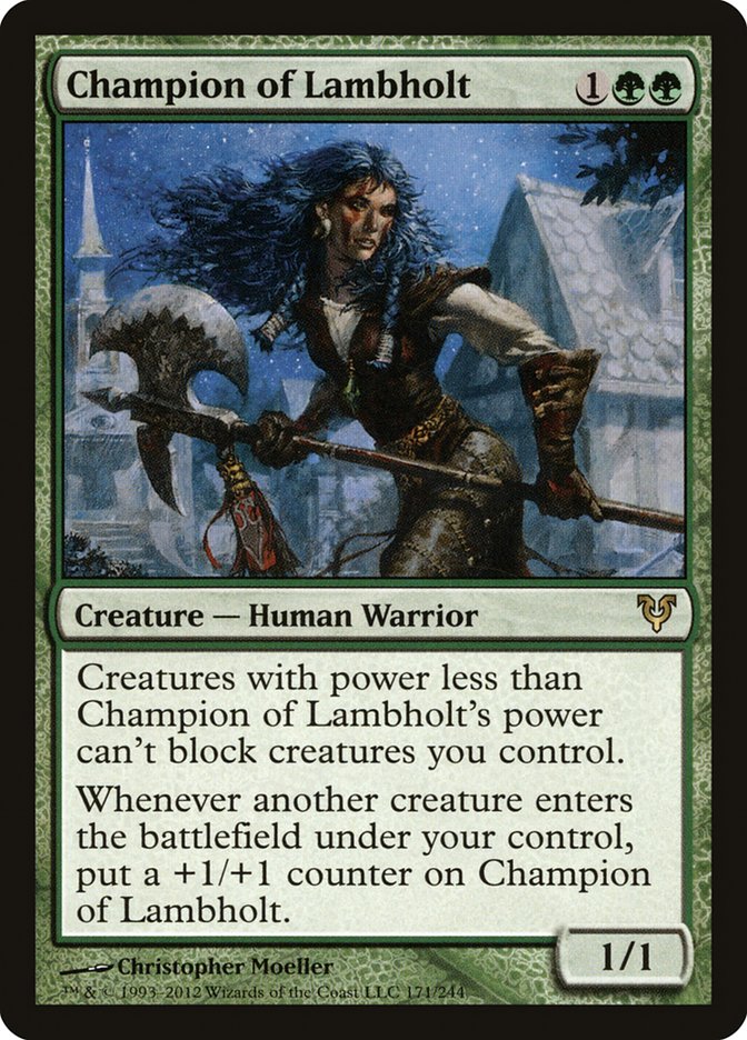 Champion of Lambholt by Christopher Moeller #171