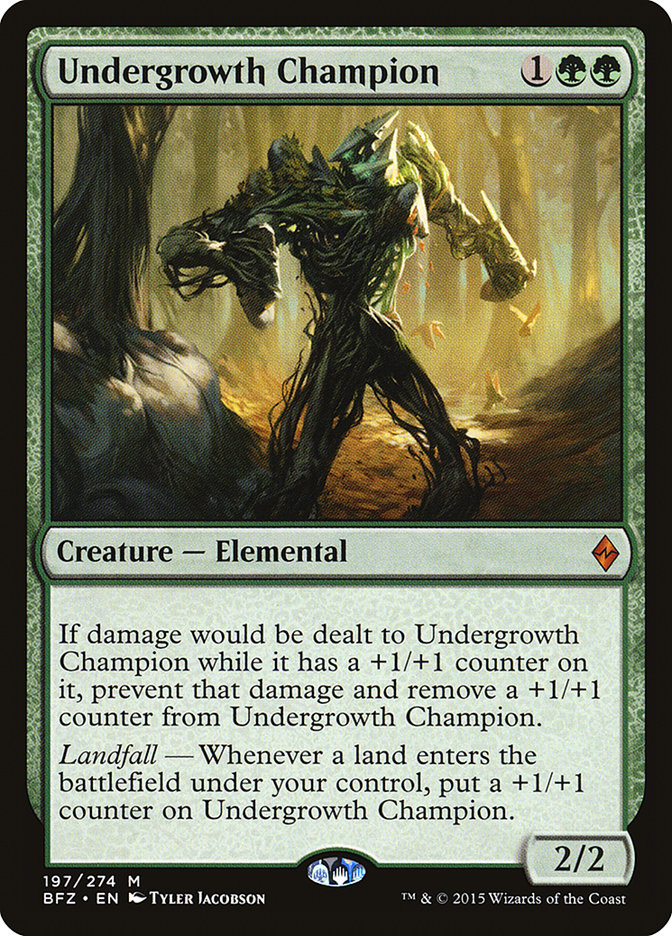 Undergrowth Champion by Tyler Jacobson #197