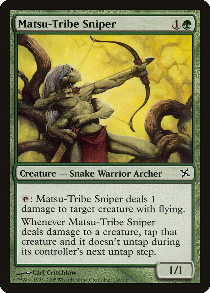 Matsu-Tribe Sniper by Carl Critchlow #136