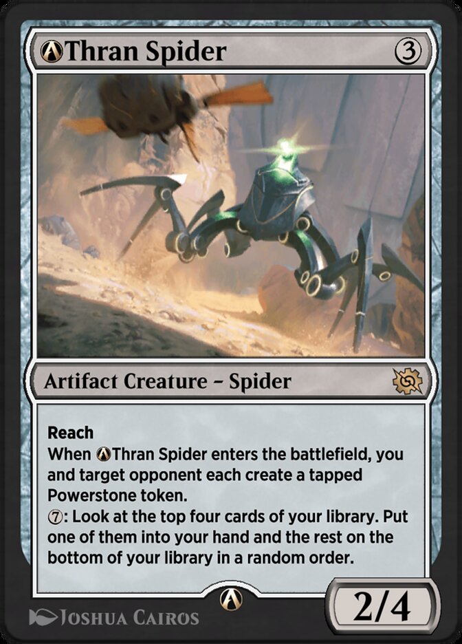 A-Thran Spider by Joshua Cairos #A-254