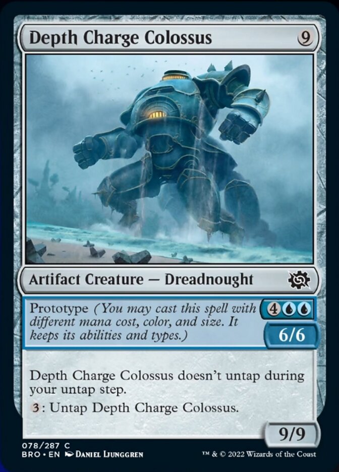 Depth Charge Colossus by Daniel Ljunggren #78