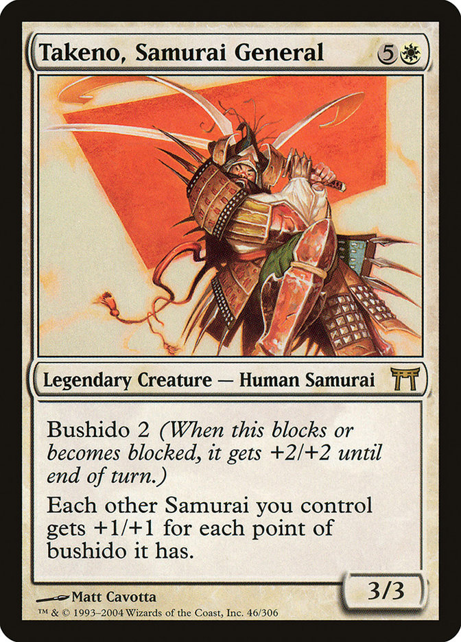 Takeno, Samurai General by Matt Cavotta #46