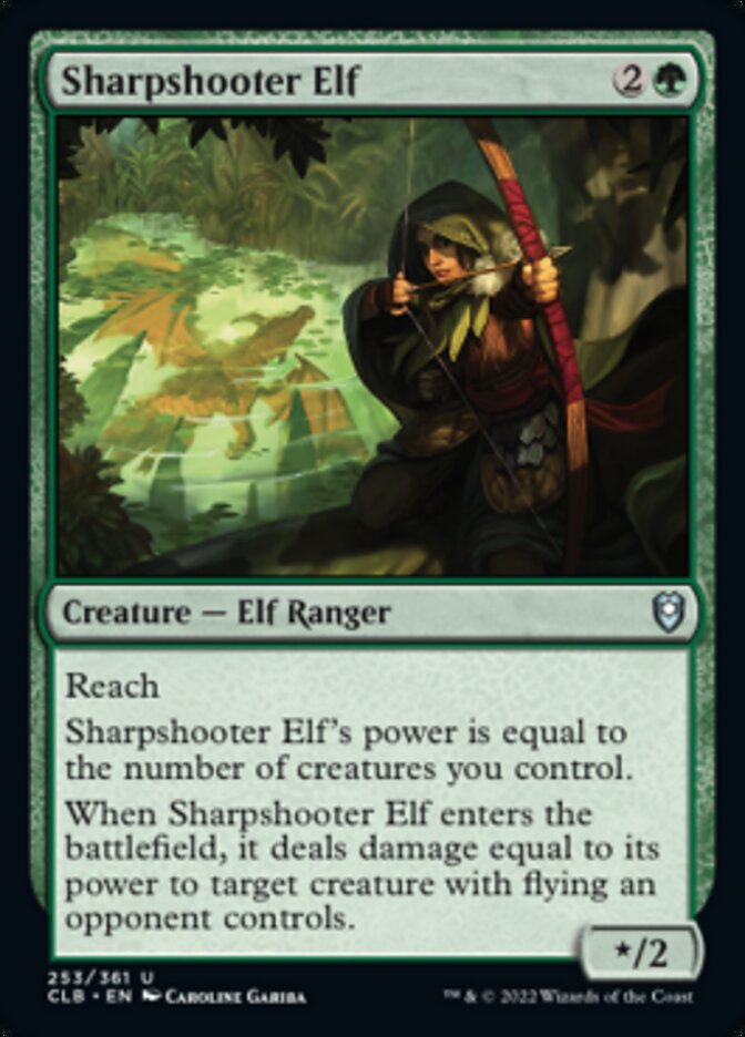 Sharpshooter Elf by Caroline Gariba #253