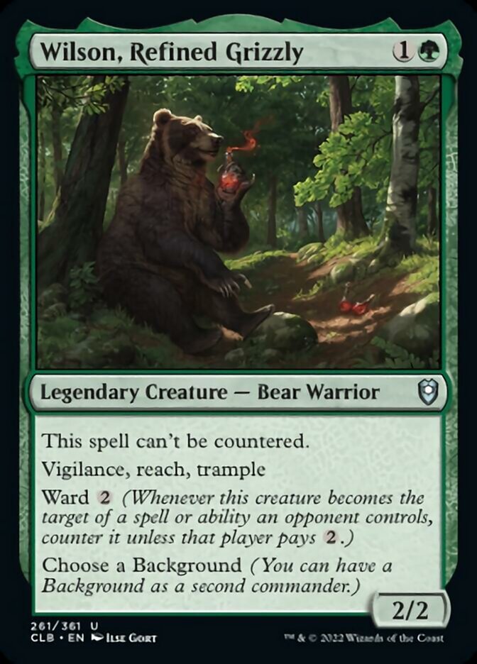 Wilson, Refined Grizzly by Ilse Gort #261