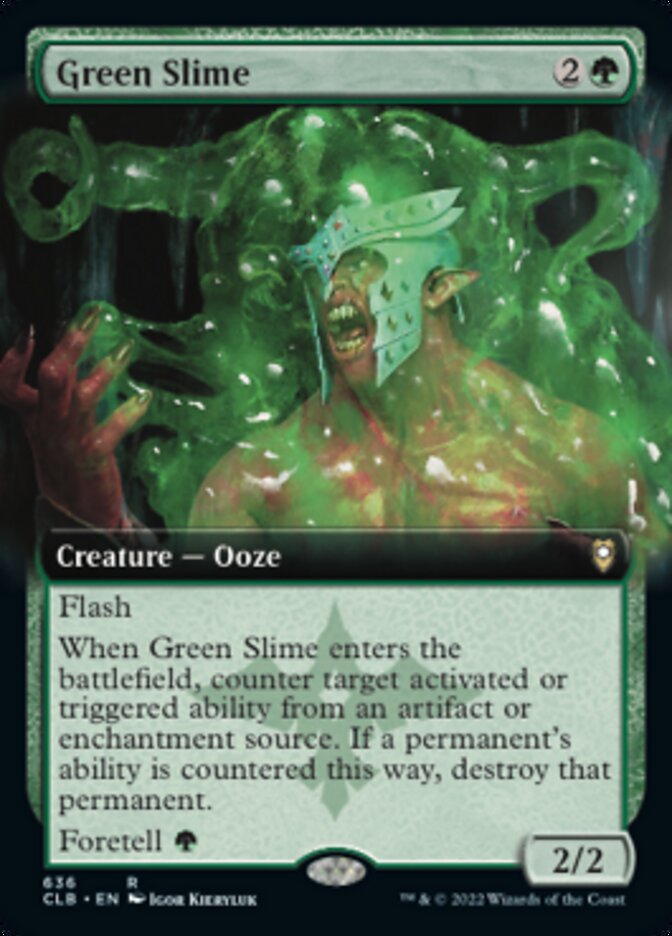 Green Slime by Igor Kieryluk #636