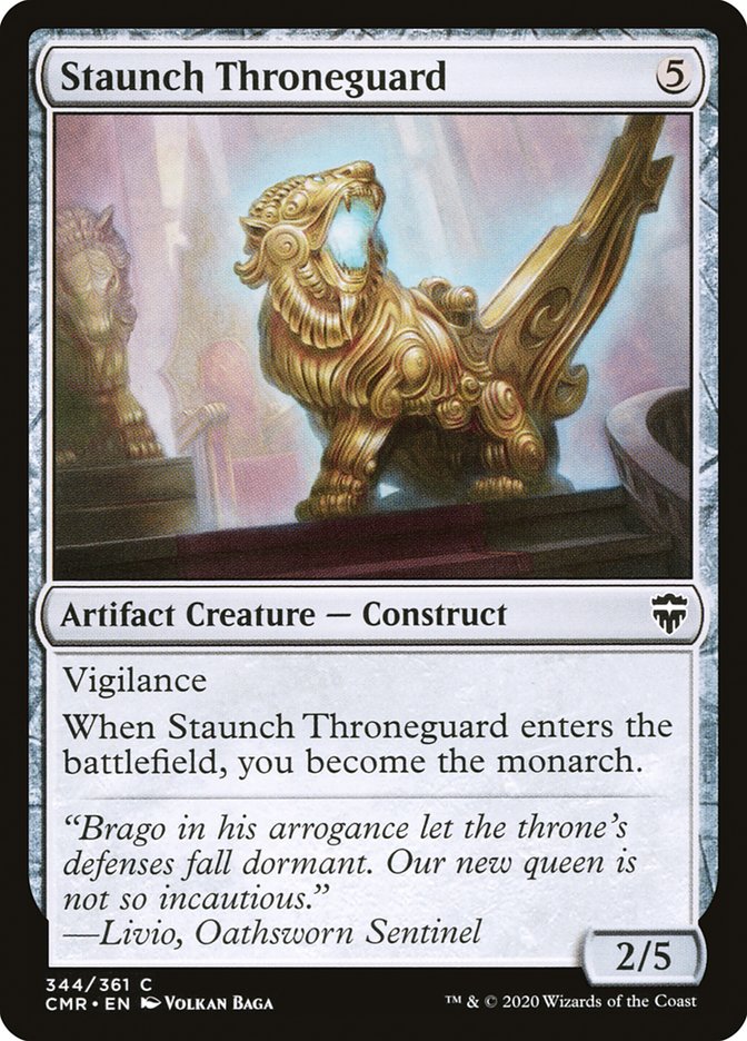 Staunch Throneguard by Volkan Baǵa #344