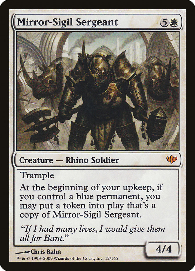 Mirror-Sigil Sergeant by Chris Rahn #12