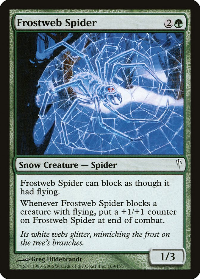Frostweb Spider by Greg Hildebrandt #109