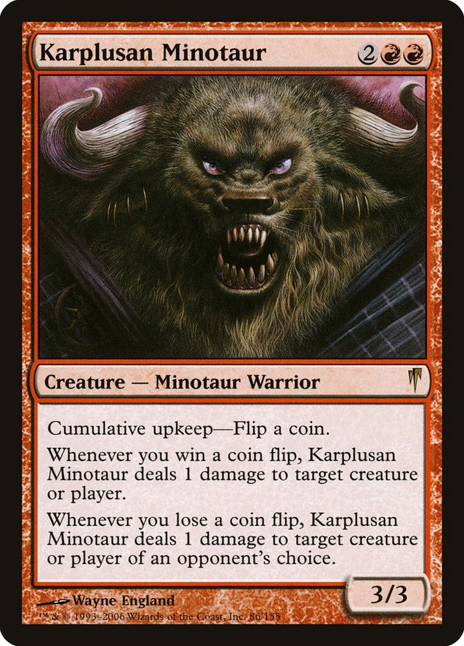 Karplusan Minotaur by Wayne England #86