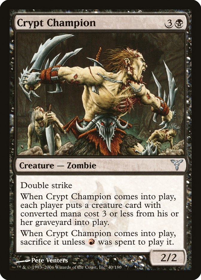 Crypt Champion by Pete Venters #40