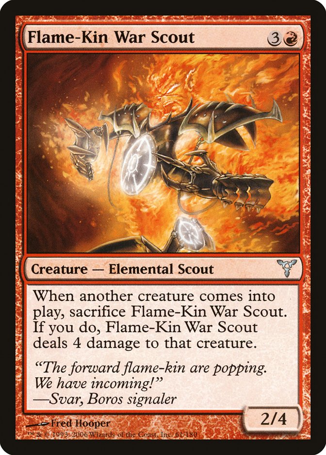 Flame-Kin War Scout by Fred Hooper #61