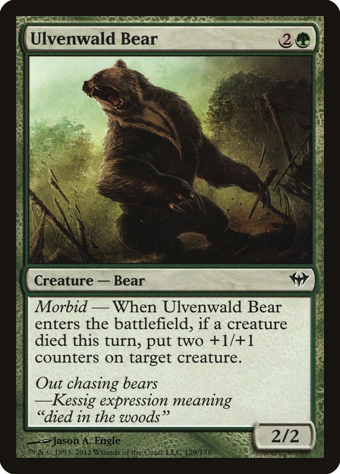 Ulvenwald Bear by Jason A. Engle #129