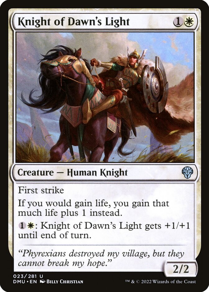 Knight of Dawn's Light by Billy Christian #23