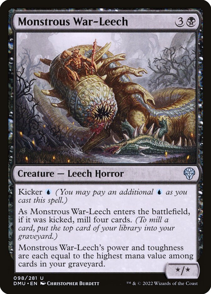 Monstrous War-Leech by Christopher Burdett #98