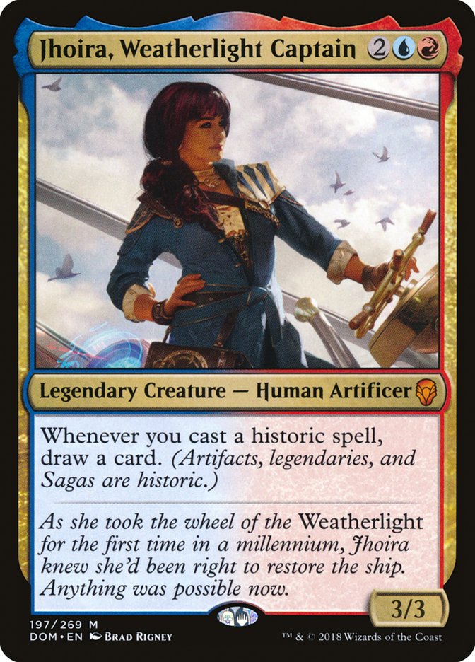 Jhoira, Weatherlight Captain by Brad Rigney #197
