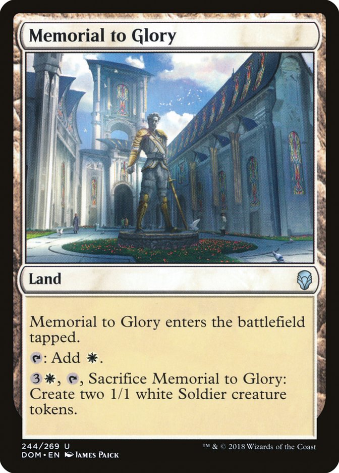 Memorial to Glory by James Paick #244