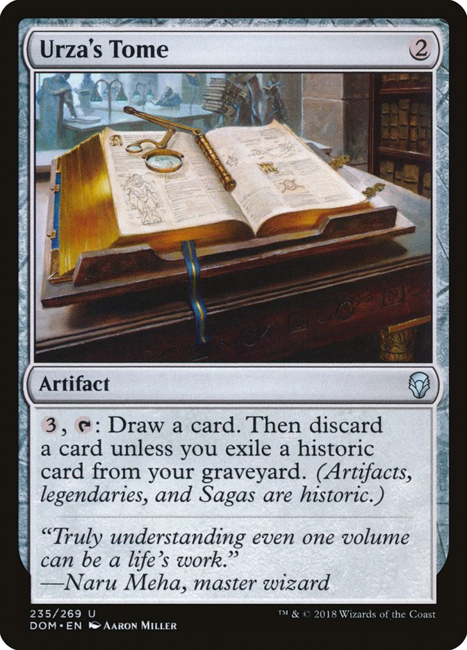 Urza's Tome by Aaron Miller #235